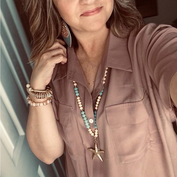 NEW Starfish Pendant Necklace - Picture 6 of 6